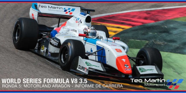 Quinto podio de rookies para Teo Martín Motorsport en World Series en Motorland