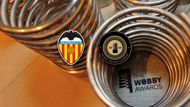 El Valencia CF, distinguido en los Webby Awards

