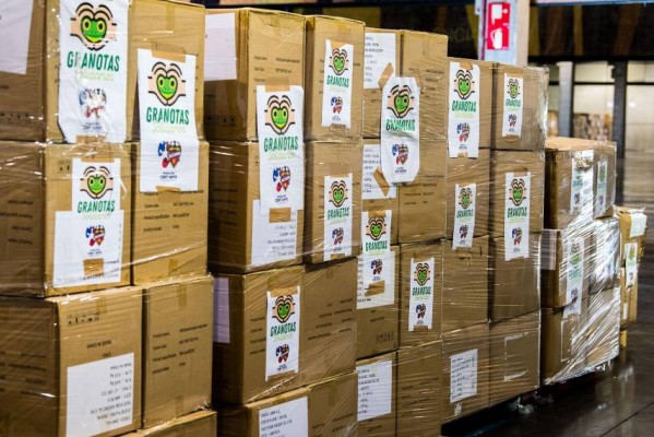 El Levante entrega su último lote de material sanitario a la Generalitat 