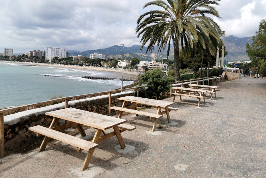 Aspecto de la zona de playas de Benicàssim. (Foto: ANTONIO PRADAS) - 