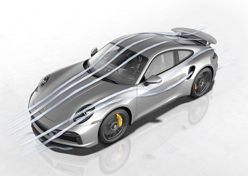 Nuevo Porsche 911 Turbo S: la aerodinámica perfecta