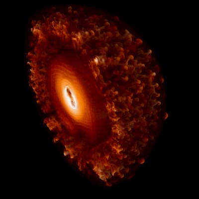 Utilizan millones de horas de supercomputación para simular una supernova extrema

