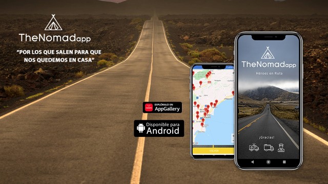 The Nomadapp se reinventa por los transportistas durante el coronavirus: nace 