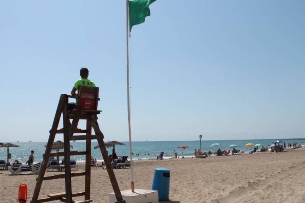 Una playa de la provincia. - 