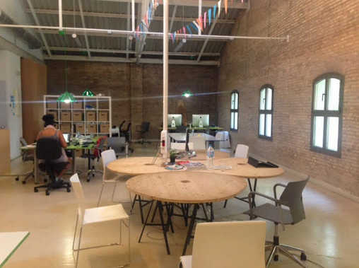 Antiguo Collaborative Space y espacio que albergará el Col.lab. - 