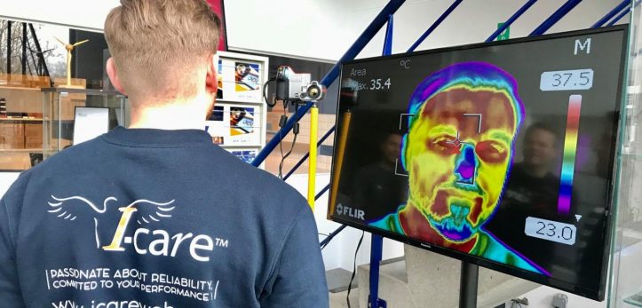 I-care desarrolla desde la UJI cámaras térmicas para prevenir la transmisión del coronavirus