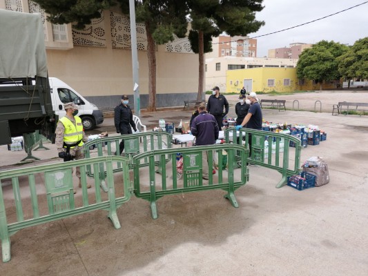 Más de cinco mil personas piden ayuda para comer al Operativo de Emergencia Social de Cartagena