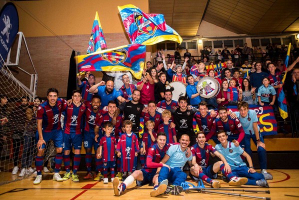 La afición del Levante elegida por la LNFS como la mejor de Primera División