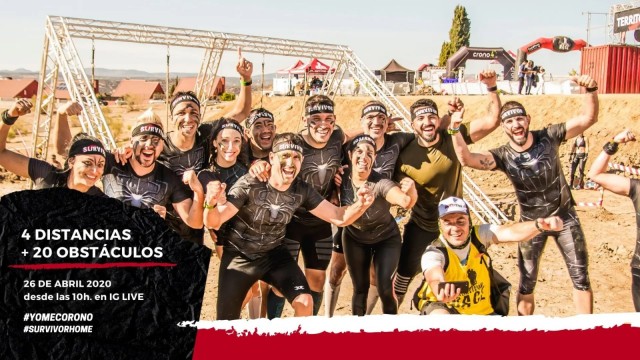 Survivor organiza una Carrera de Obstáculos Solidaria desde casa