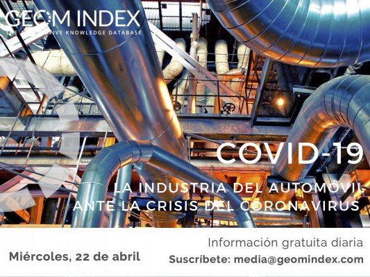 La industria del automóvil ante la crisis del Covid-19
