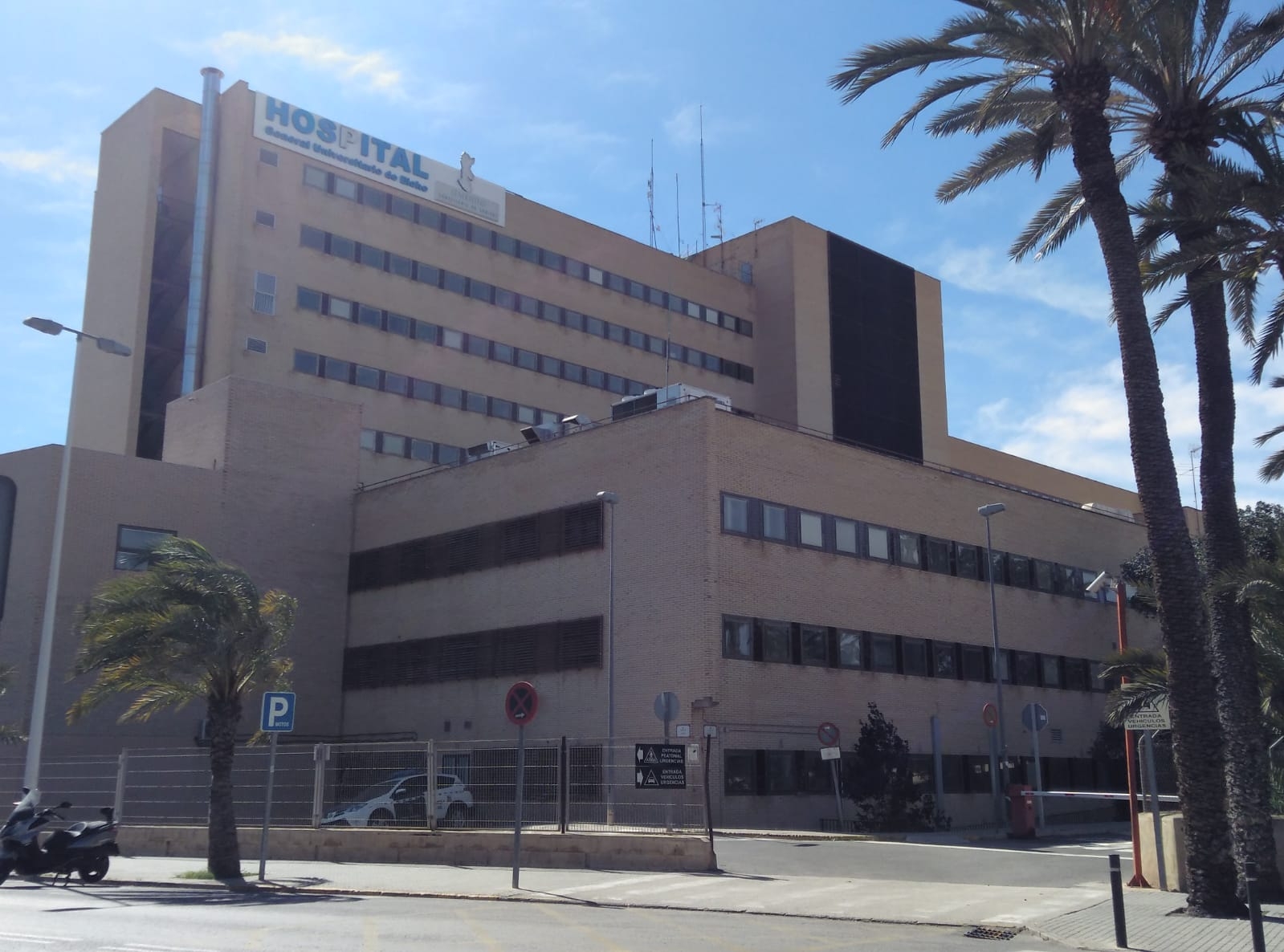 El Hospital General de Elche y del Vinalopó registran un 38% menos de positivos que la media autonómica
