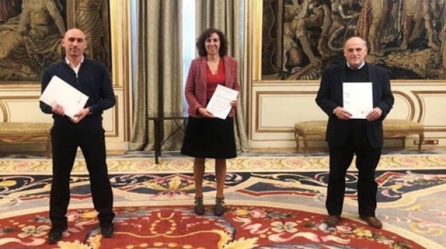 El fútbol profesional incrementa en más de 200 millones su apoyo al deporte español en los próximos 4 años