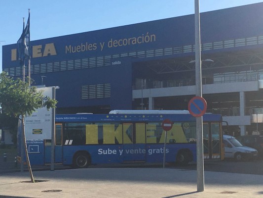 Ikea pone en marcha su servicio de autobús gratuito en València