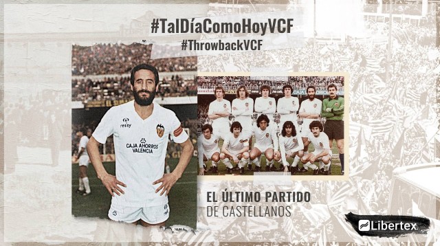 Tal día como hoy… Último partido de Castellanos, un ‘todocampista’ que marcó una época