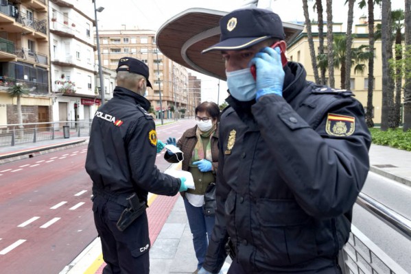 Castelló acumula nueve detenciones y más de 680 sanciones por incumplir el estado de alarma