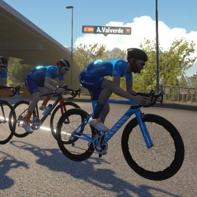 Valverde vuelve virtualmente a Innsbruck, donde fue campeón del mundo, junto a 3.300 aficionados