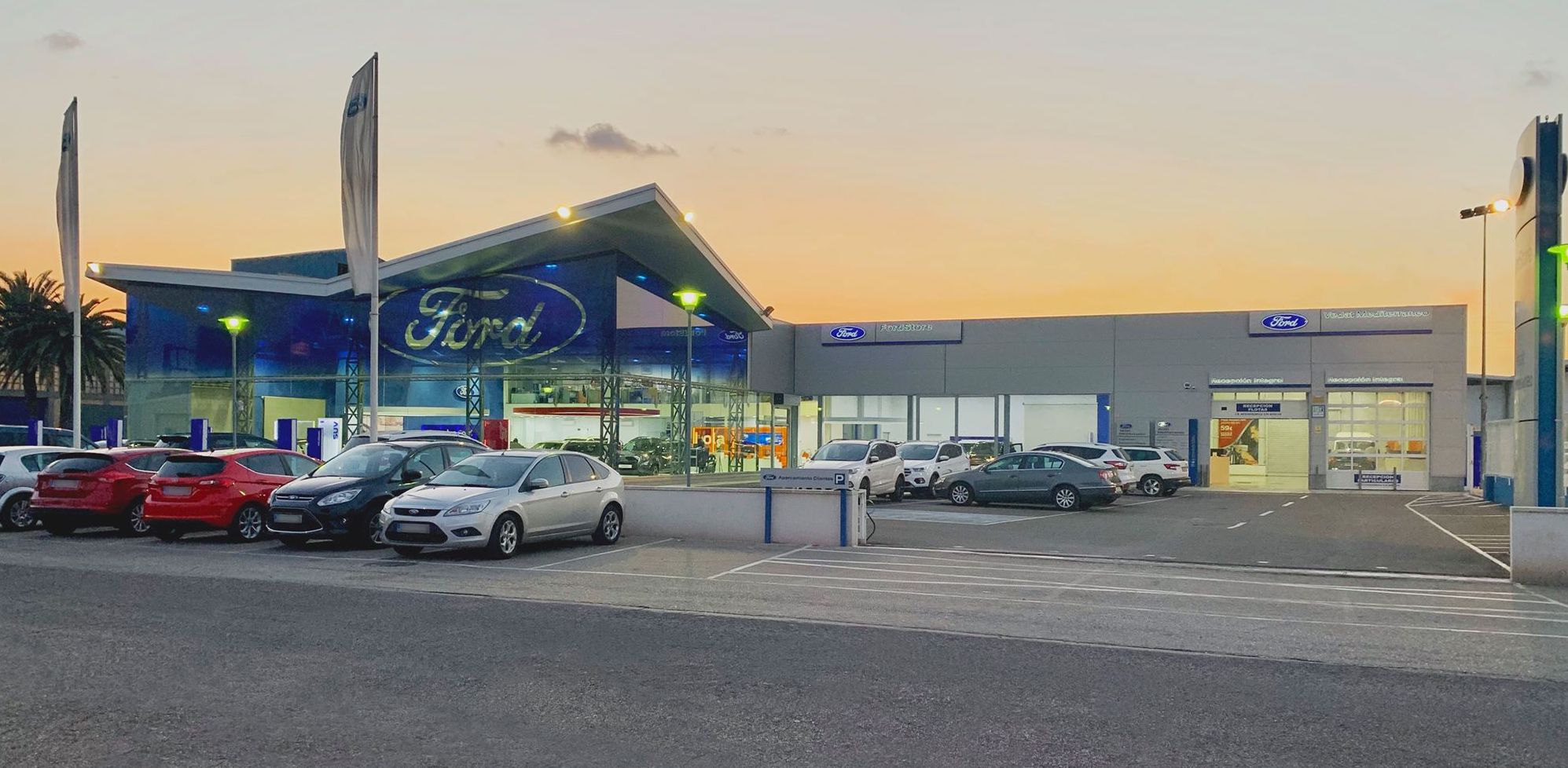 Ford Vedat Mediterráneo incorpora en sus talleres un proceso de desinfección con ozono de vehículos