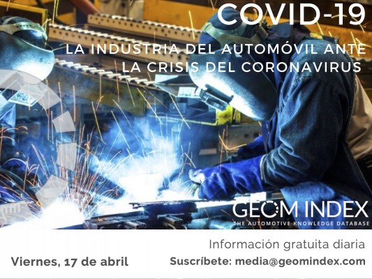 La industria del automóvil ante el desafío del coronavirus