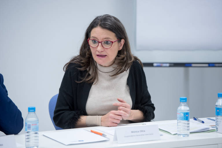 Mónica Oltra. Foto: RAFA MOLINA - 