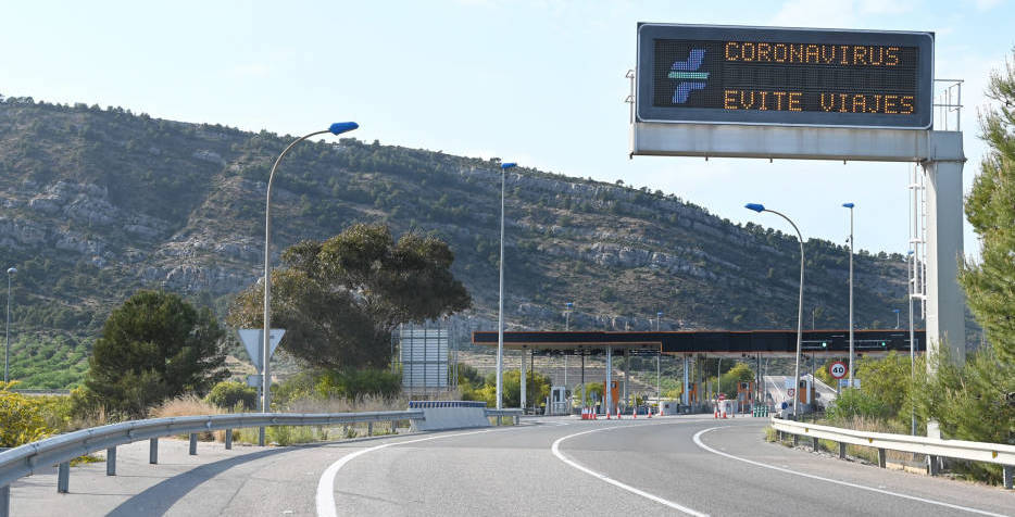 Sobre todo en domingo y en Semana Santa: así han caído los viajes por carretera en Alicante