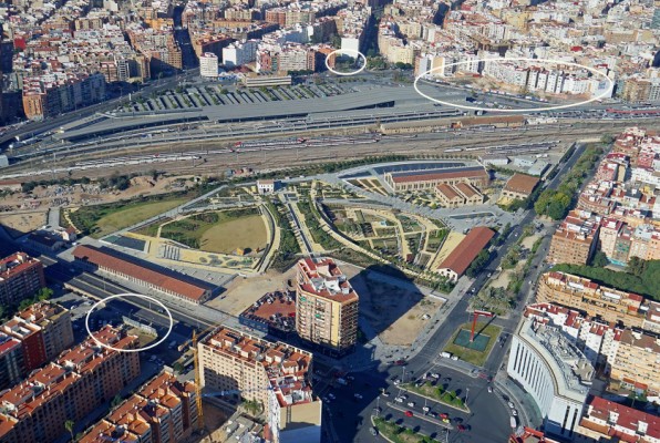 Bertolín retoma las obras de acondicionamiento de tres parcelas del Parque Central
