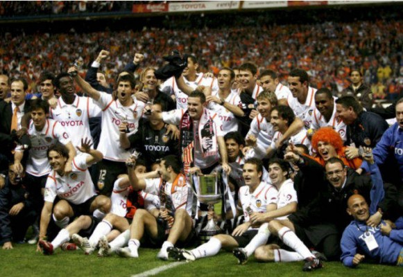 El Valencia cumple doce años de su Copa de 2008, la que no celebró
