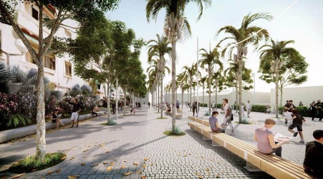 Alicante preadjudica la reforma del principal eje del Pla a Bertolín por 2,36 millones