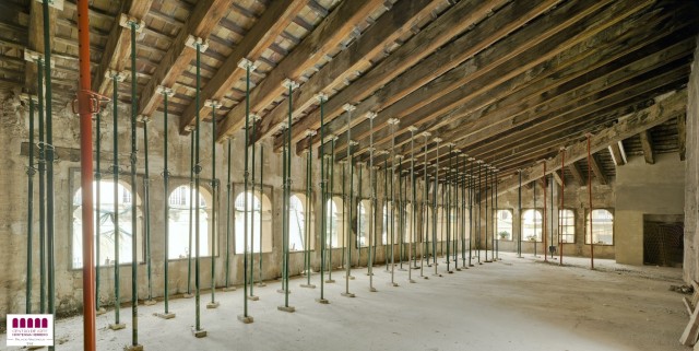 El futuro Centro de Arte Hortensia Herrero enseña la transformación del palacio Valeriola 