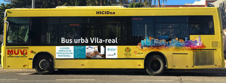 Vila-real asegura el servicio de autobús urbano durante el estado de alarma