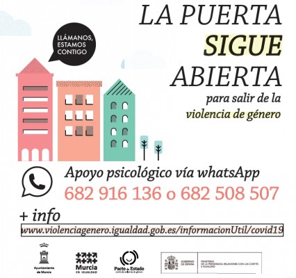  Murcia refuerza la atención psicológica y urgente a las víctimas de violencia de género
