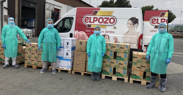 El Pozo dona al Ministerio un millón de unidades de protección sanitaria
 