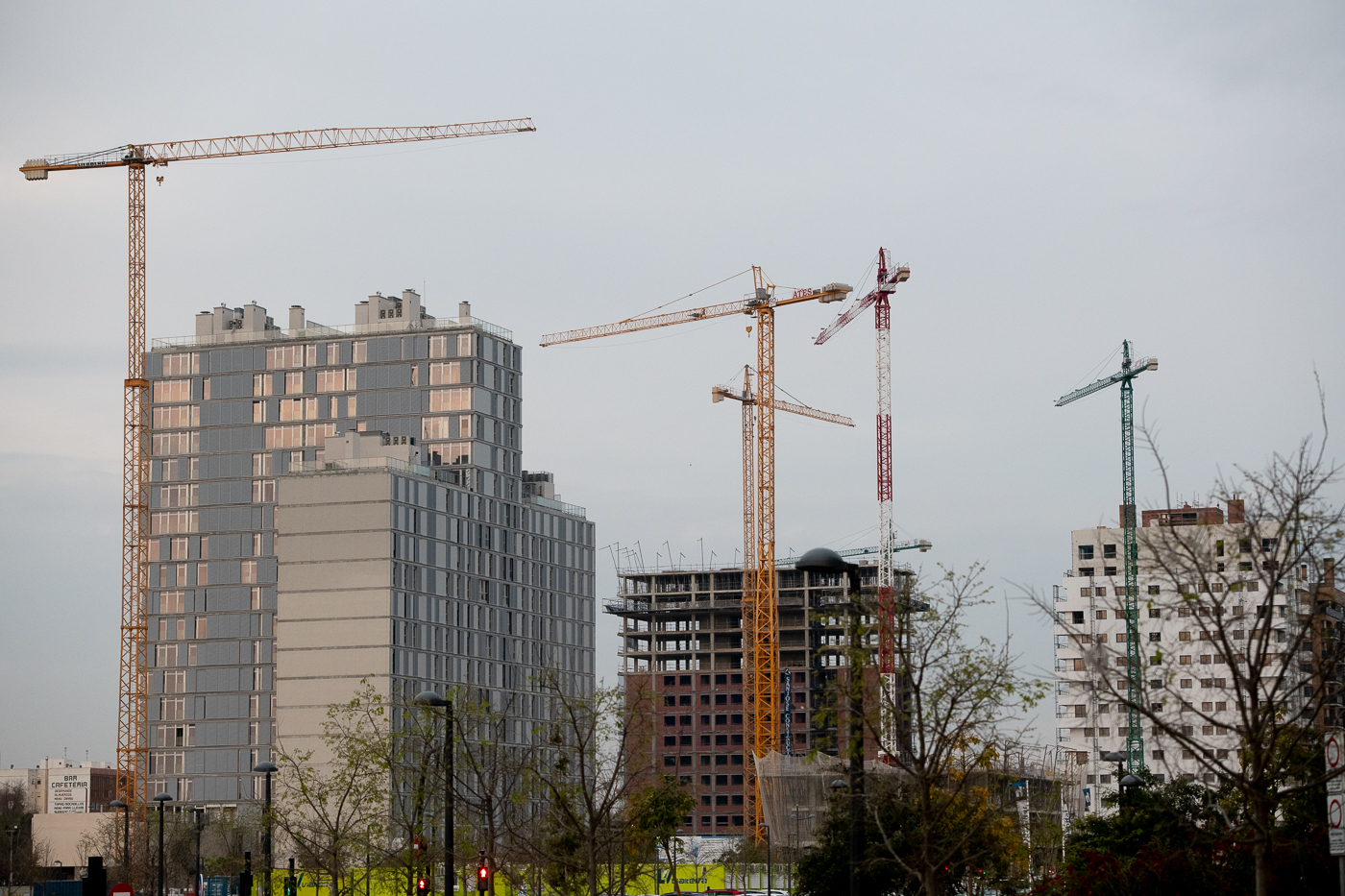 Los constructores estallan: 