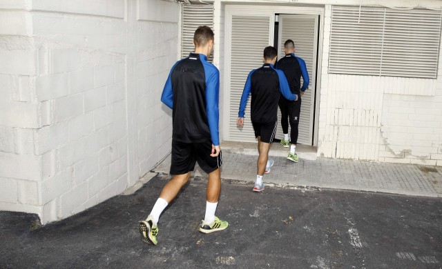 El Hércules cumple un mes sin entrenar y con la inquietud por el desenlace de la competición
