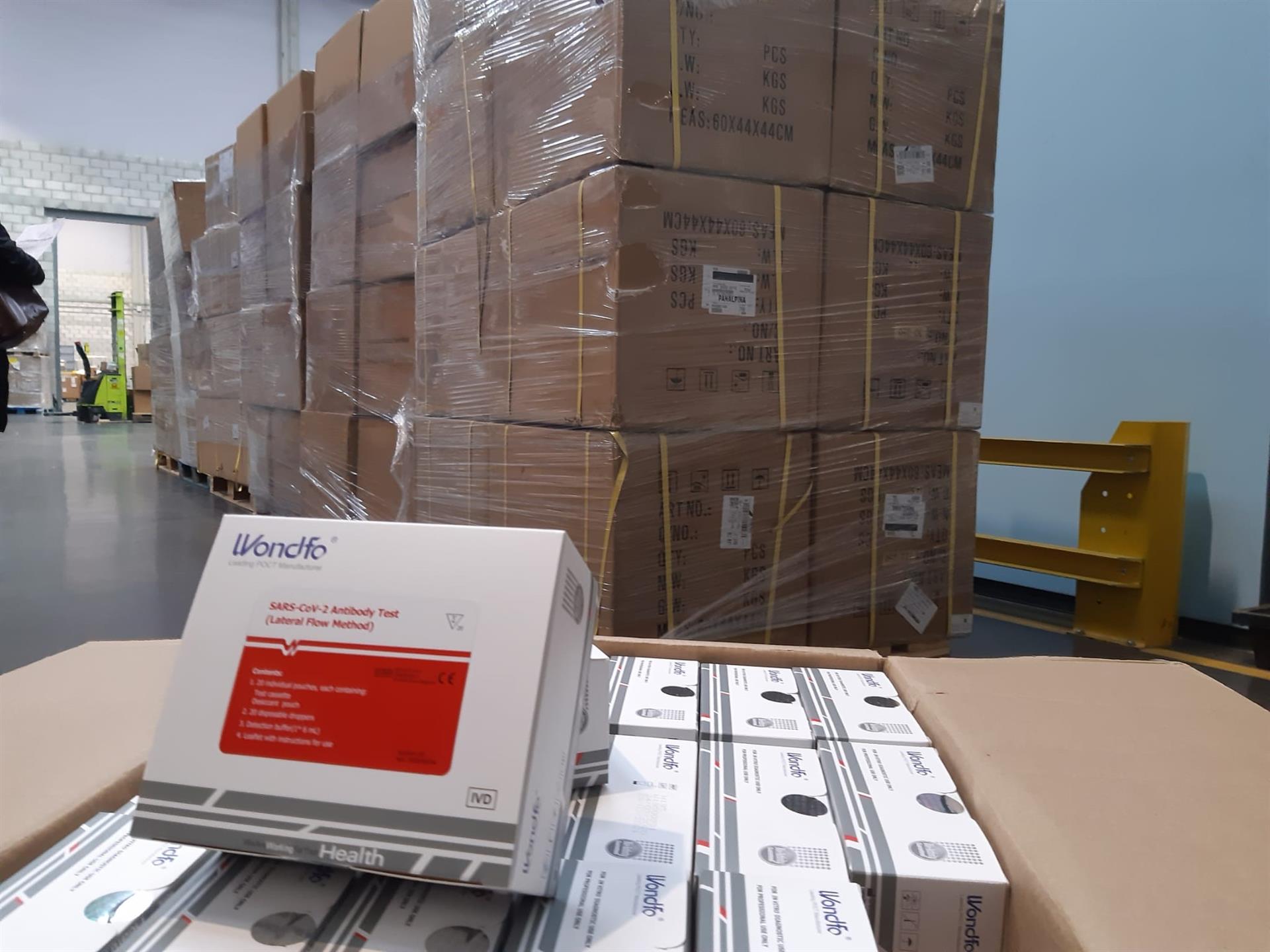 El Gobierno entrega 87.600 test rápidos más a la Comunitat Valenciana