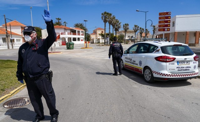 Cerca de 80 detenciones y 15.000 sanciones en la Región por incumplir el confinamiento
