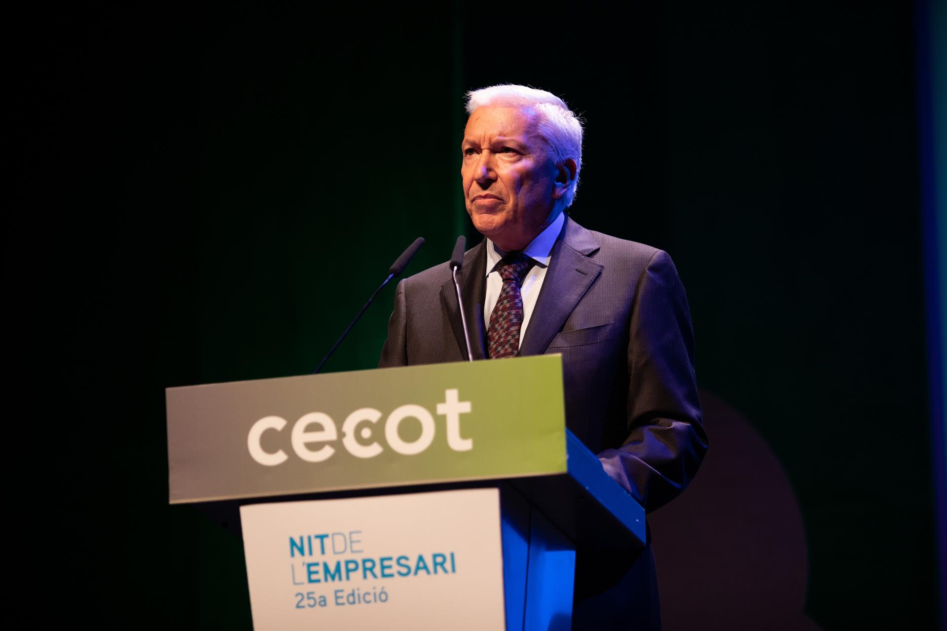 El president de Cecot, Antoni Abad - PAU VENTEO - EUROPA PRESS  - 