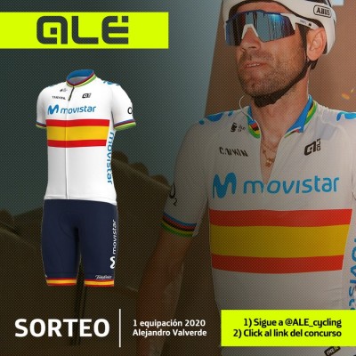 Valverde sortea su maillot de campeón de España y Ana Carrasco presenta el nuevo casco mundialista