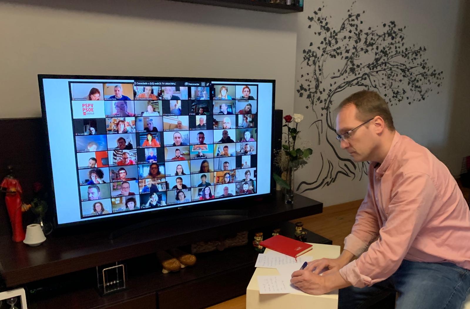 El PSOE reúne por videollamada a sus portavoces de Castellón para aunar criterios frente al Covid