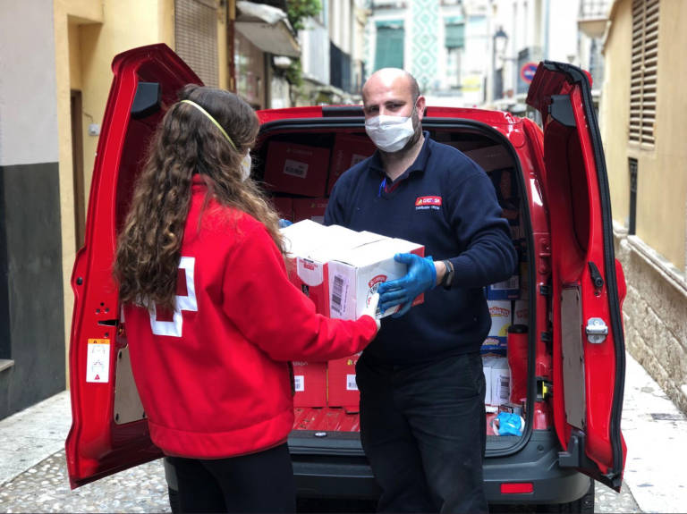 Donación de Grefusa a la Cruz Roja. - 
