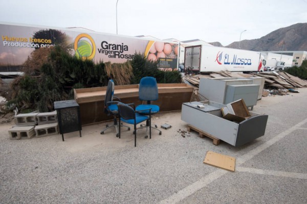 DANA y Covid-19: los dos impactos en seis meses en el polígono Puente Alto de Orihuela