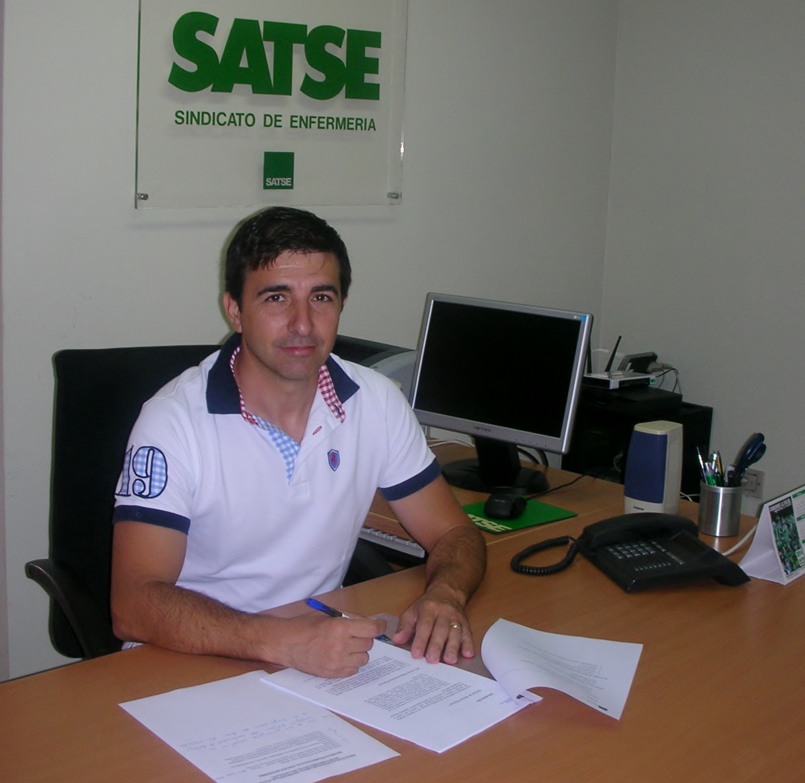 José María Calas es el secretario provincial de SATSE Castellón. - 