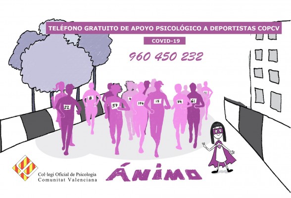 El COPCV abre una línea telefónica de apoyo psicológico a deportistas profesionales
