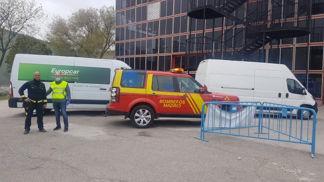  Europcar facilita la movilidad gratuita de sanitarios