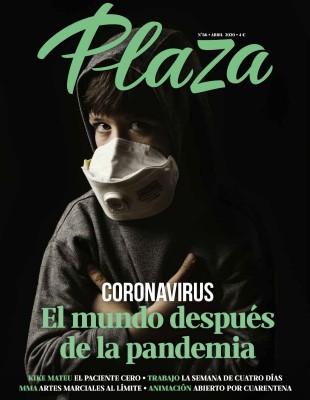 El día después del coronavirus, portada de la revista Plaza de abril