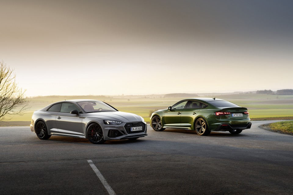 Los nuevos Audi RS 5 Coupé y RS 5 Sportback