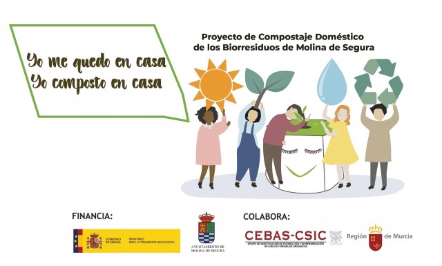 Los molinenses aprenden a hacer compostaje en casa durante el confinamiento