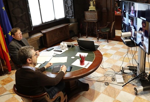 Puig plantea al Gobierno que los ERTE del sector turístico tengan una 