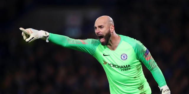 Willy Caballero muestra su agradecimiento 