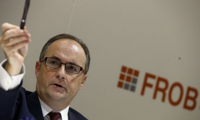 El FROB pierde 1.693 millones en 2016 tras anotarse un impacto negativo de 1.390 millones por BFA y BMN