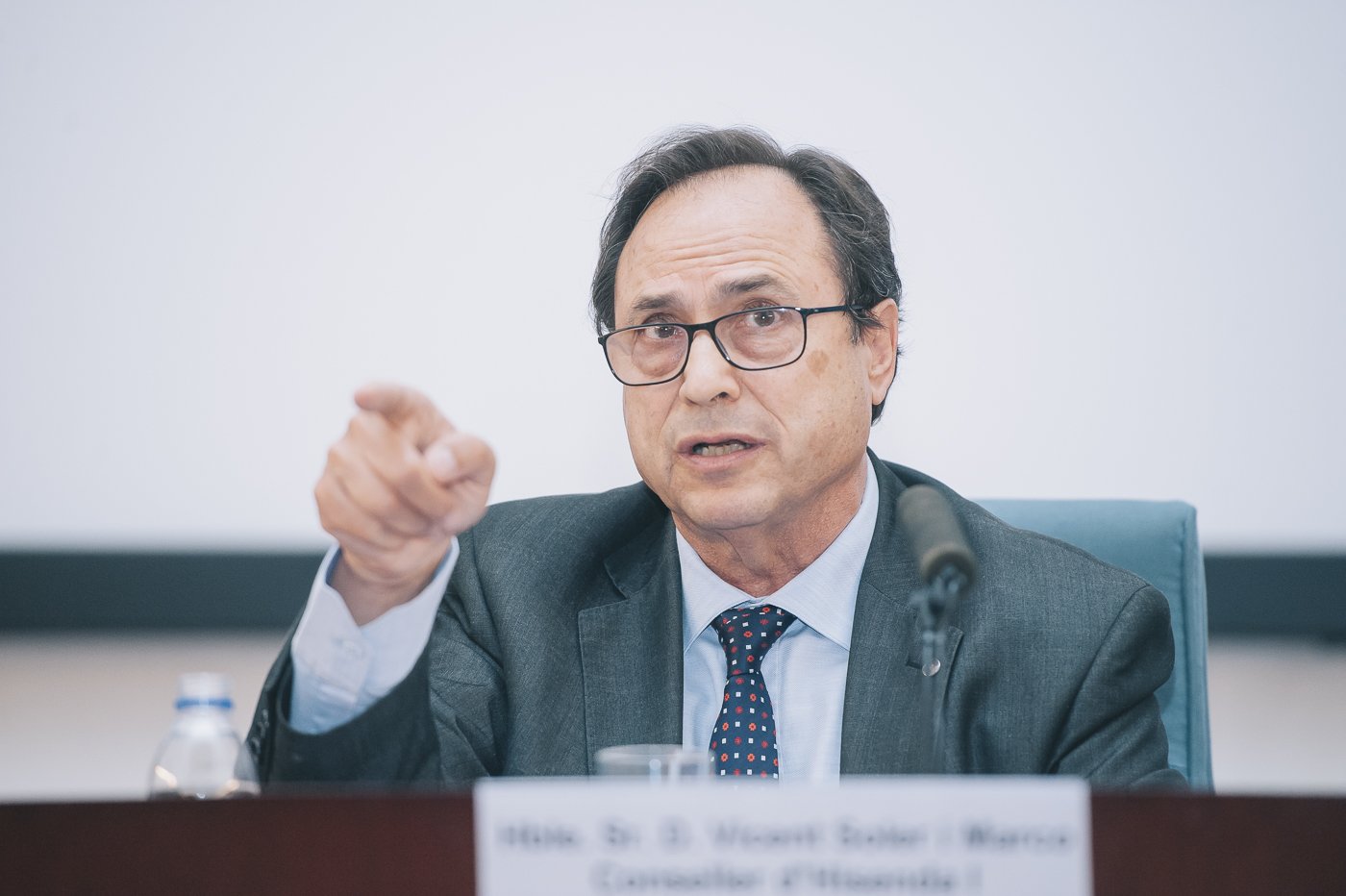 El conseller de Hacienda, Vicent Soler. Foto: KIKE TABERNER - 